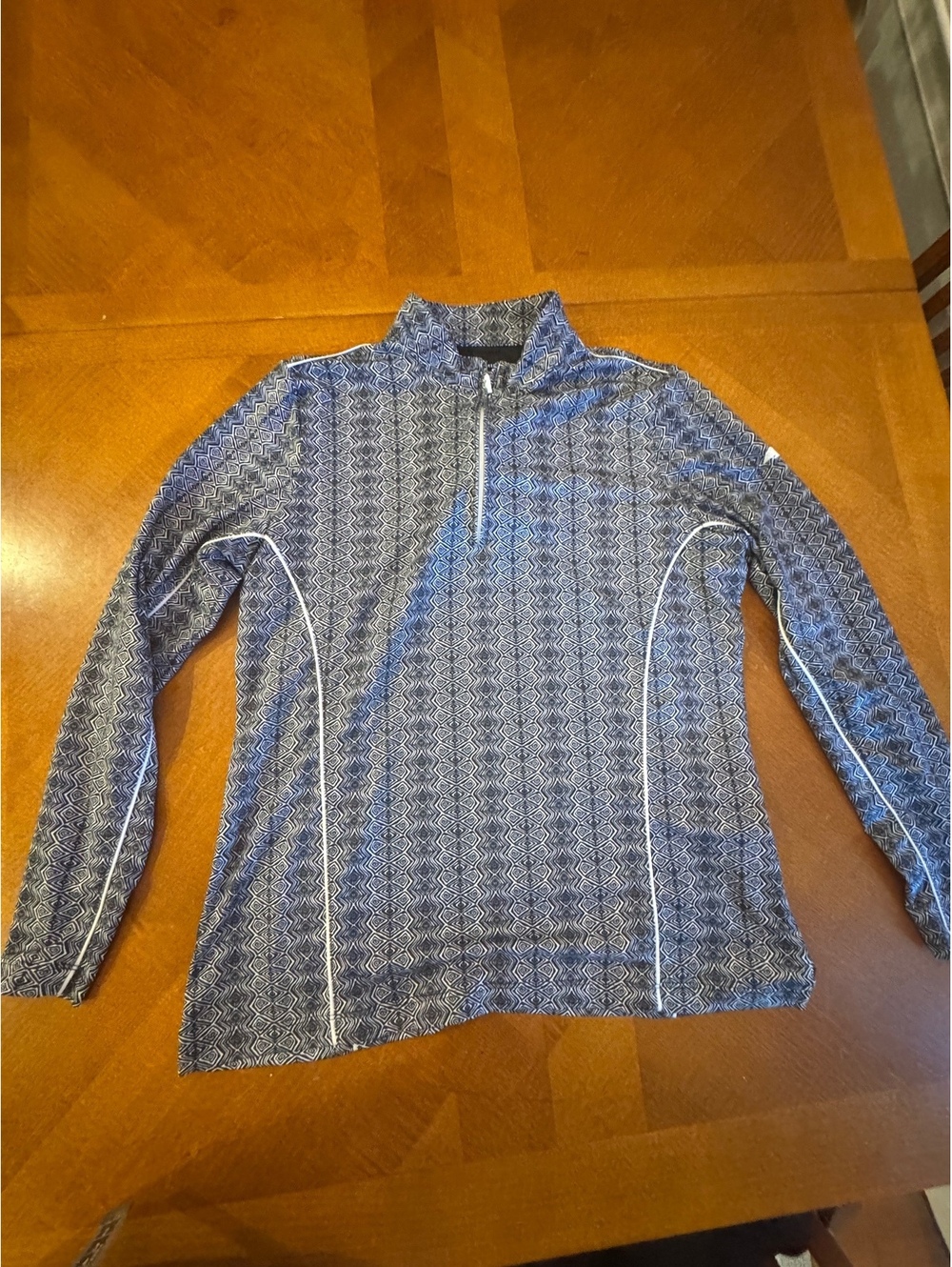 Peter Millar women’s Long Sleeve Half Zip Pullover Shirt Size L 2622